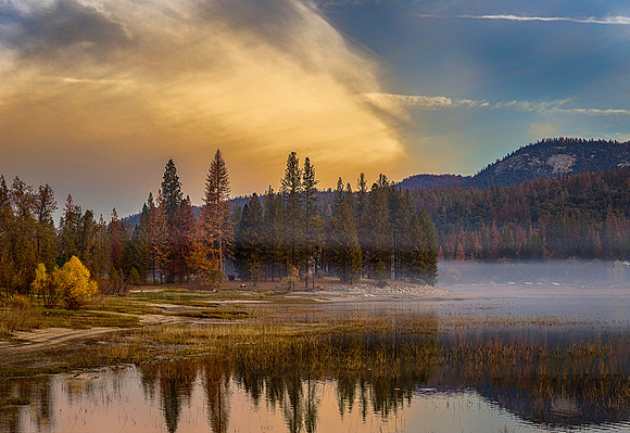 sition: form-data; name="file_title"Fall Sunrise at Bass Lake