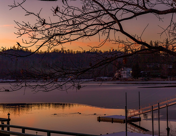 Frozen Bass Lake